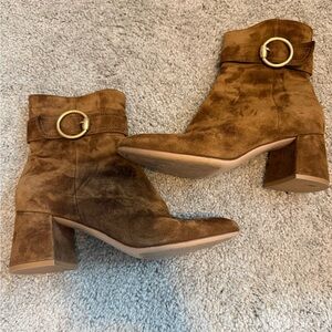 Gianvitto Rossi Suede Ankle Boot